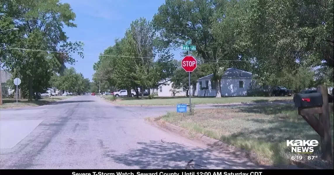 Camera catches bicyclist hit by car that ran stop sign in Hutchinson