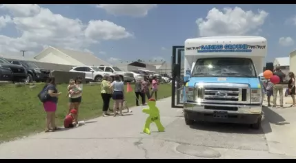 BOOKS TO KIDS: Graining Ground Literacy visits ‘book deserts’ in new bus