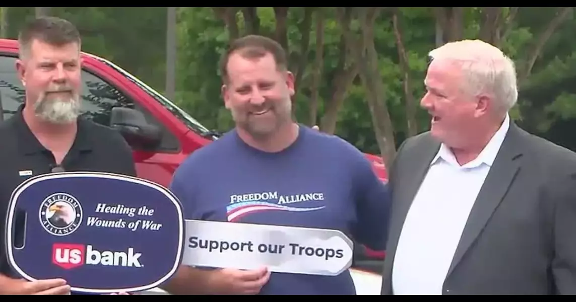 ‘It means everything’: Veteran surprised with a new car