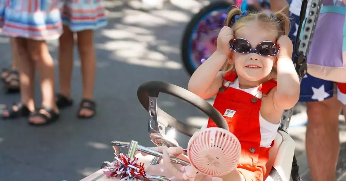 Annual Children’s Parade spotlights kids and Fourth of July garb