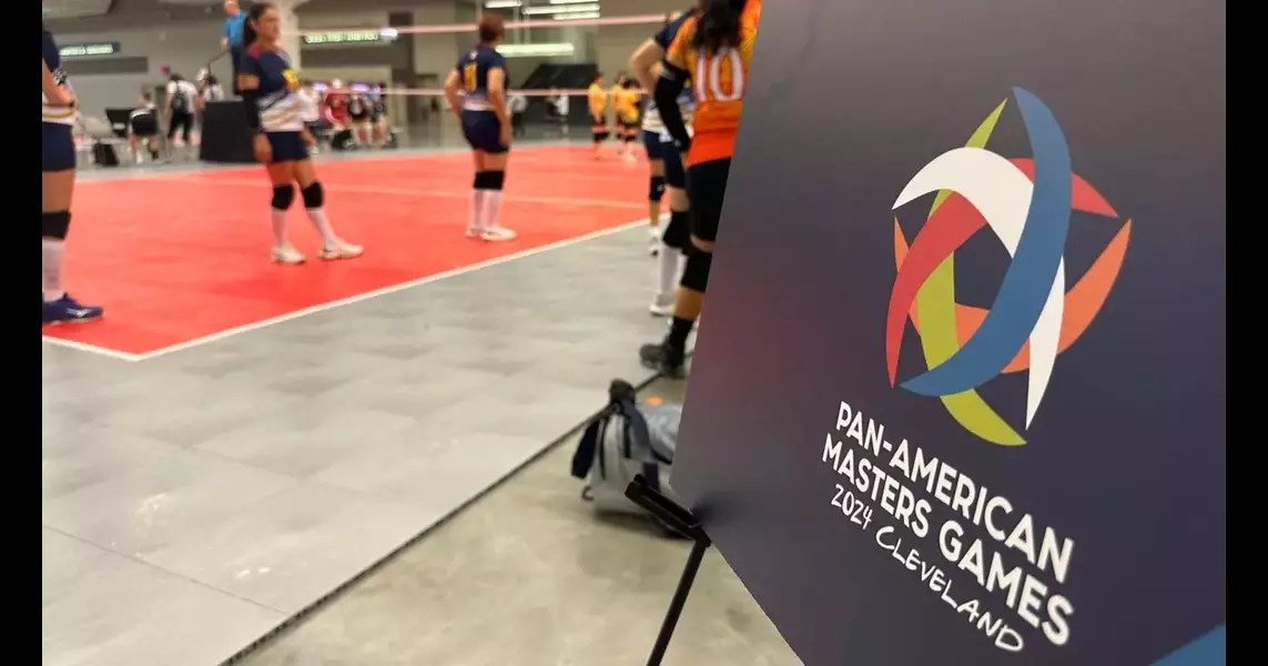 Here’s a look at the Pan-American Masters Games in Cleveland