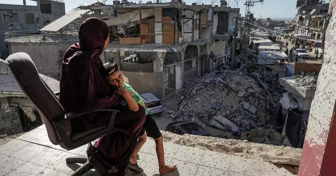 Opinion | Surrounded by death and destruction, one Gazan mother inspires resilience through food