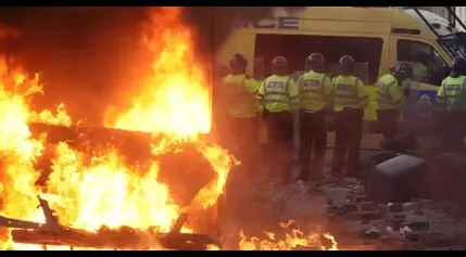 Violent protests in Southport after kids event stabbing