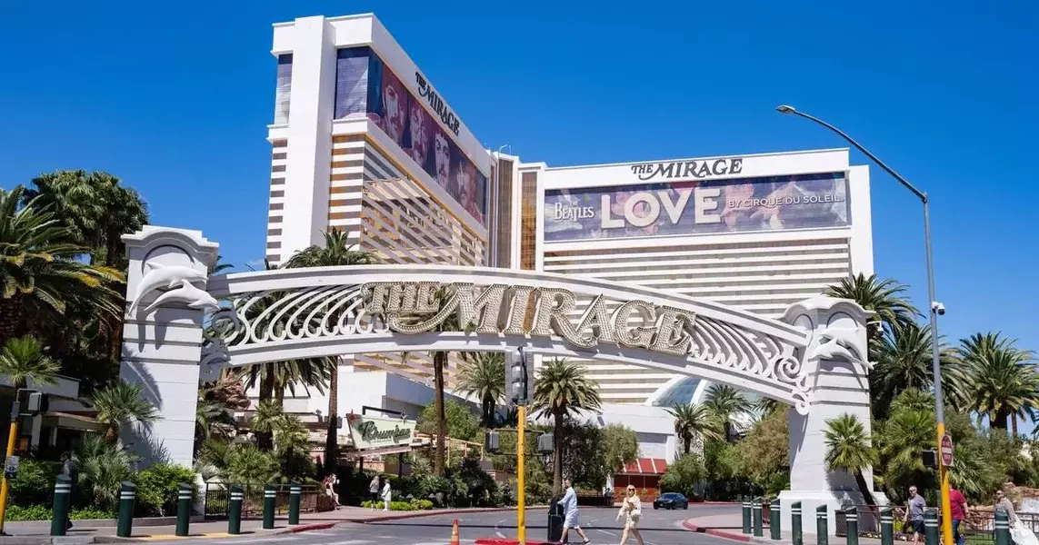 The Mirage has to get rid of .6m in prize money before closing next week