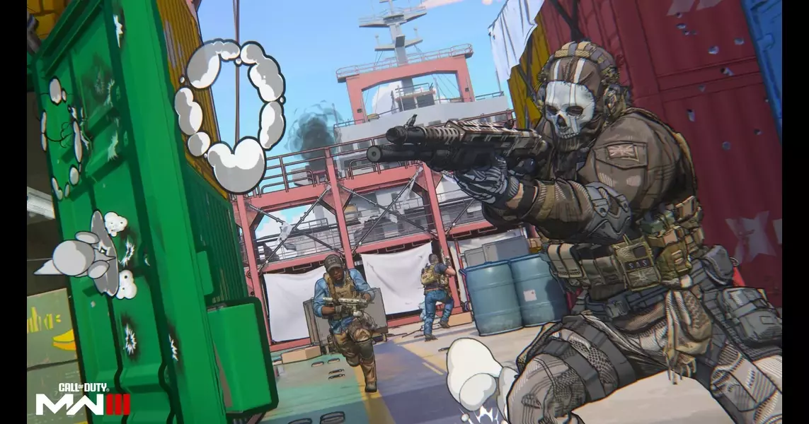 Call of Duty Season 5 trailer reveals a WWE Operator and cel-shaded maps