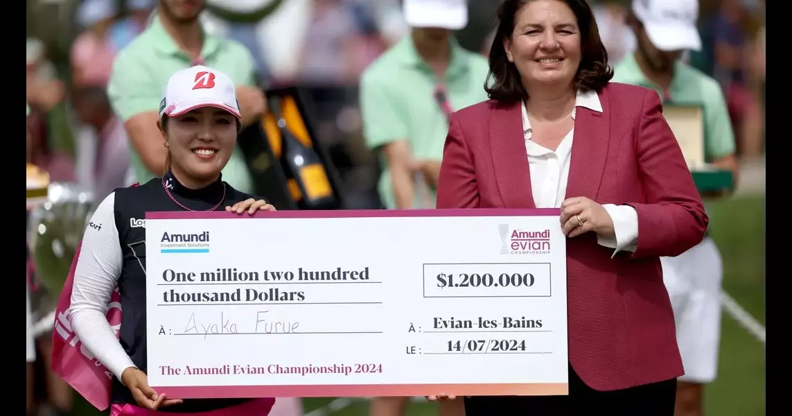 Amundi Evian Championship 2024 prize money: What Ayaka Furue and field earned