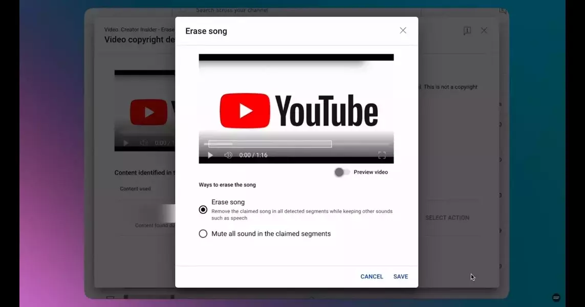 YouTube Can Now Use AI to Remove Copyrighted Music From Videos