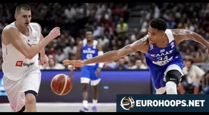 Giannis to face Jokic as Serbia meets Greece in final prep game before Olympics