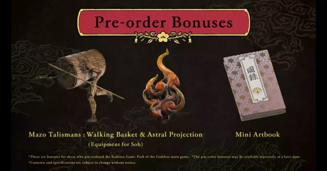 All Pre-Order Bonuses & Editions for Kunitsu-Gami: Path of the Goddess