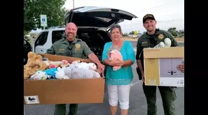 Local Woman Collects Stuffed Animals for Kids