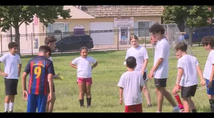 Free soccer camp teaches more than just the game to Lincoln kids