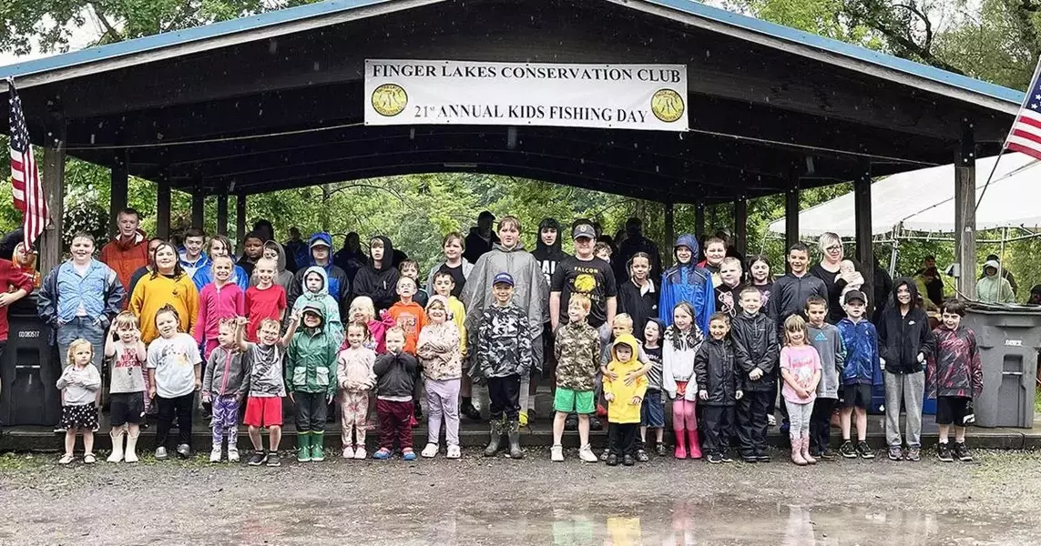 OUTDOORS: Kids fishing in the rain: How great it is!