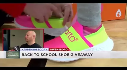 Dannheiser Fund for Kids holds back-to-school shoe giveaway in Owensboro