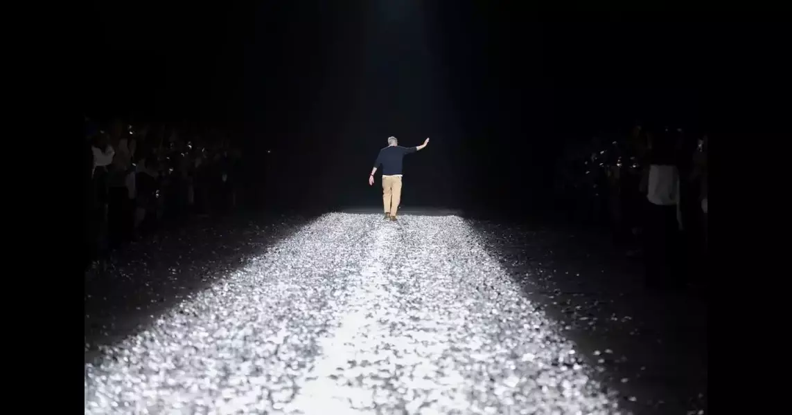 Van Noten bows out in style with fashionable farewell at Paris Fashion Week