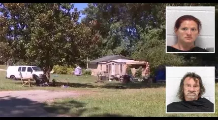 Parents allegedly kept kids in sweltering trailer, hoarded food and air conditioning