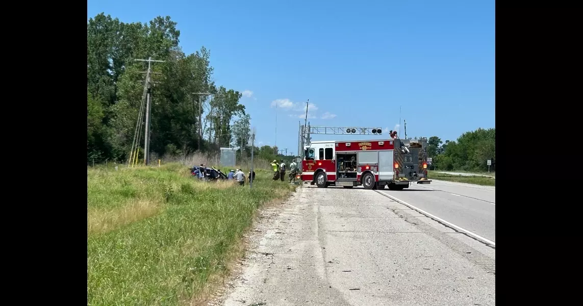 Multi-car crash on U.S. 41 near Shelburn