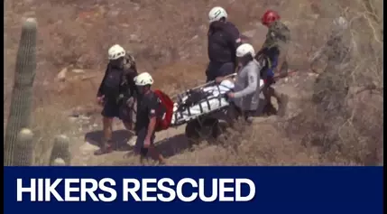 Stranded kids rescued from Scottsdale hiking trail