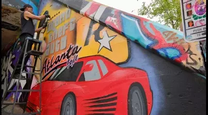 Grand Theft Auto: Atlanta style | Krog Street Tunnel pays homage to iconic game, city