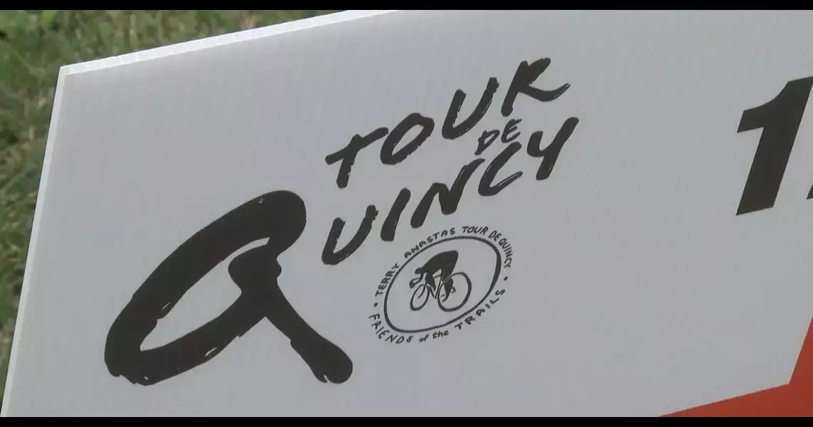 Terry Anastas Tour de Quincy rides to raise money for Quincy trail