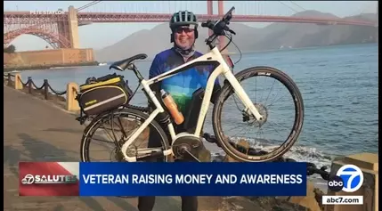 Veteran rides into new mission to raise money, awareness for Arthritis Foundation