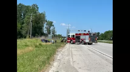 Multi-car crash on U.S. 41 near Shelburn