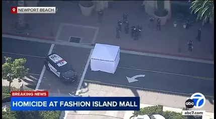 1 person killed in shooting at Fashion Island in Newport Beach