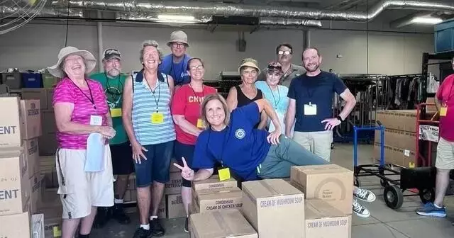 A series of fortunate events leads to restocking of area food pantries in effort by Carteret County Food Recovery Program