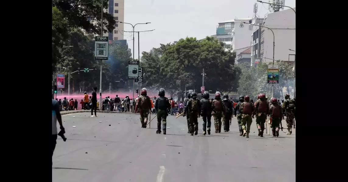 Parliament set on fire, protesters shot in Kenya’s anti-tax protests