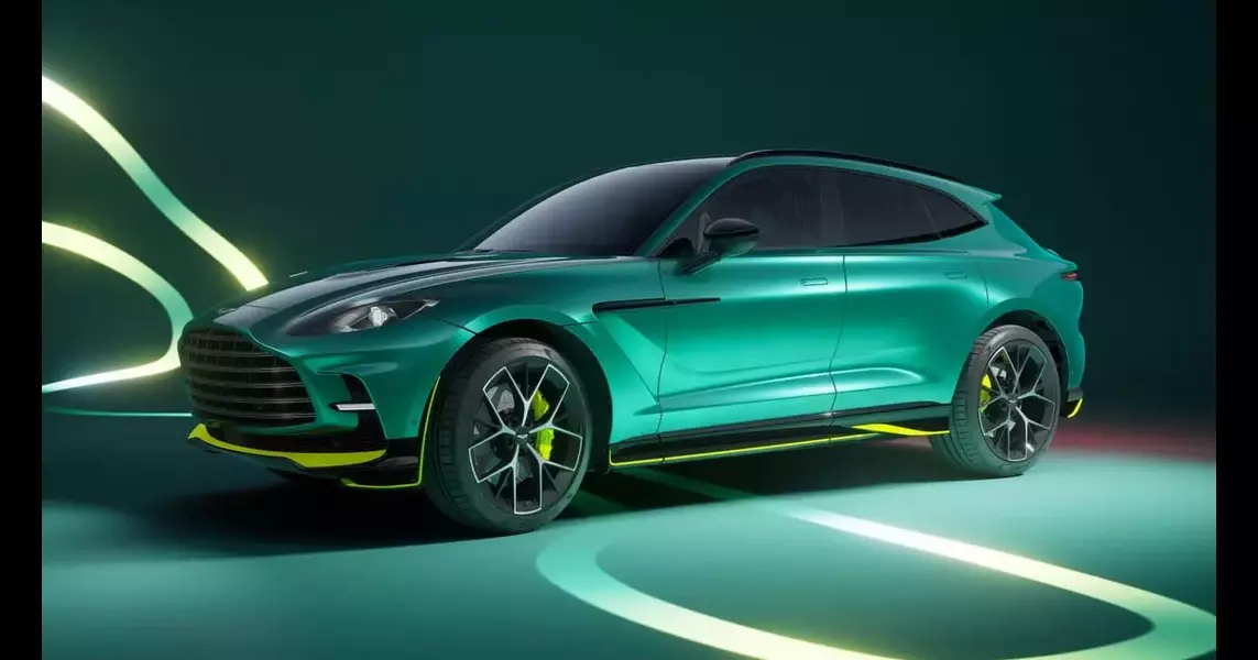 This special edition Aston Martin DBX707 AMR24 celebrates its F1 car