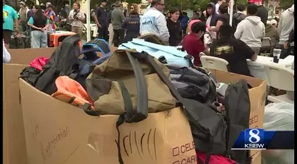 Watsonville kids receive new backpacks and school supplies from Salvation Army