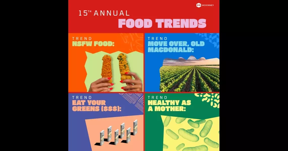 Vibe Whiplash: McKinney Launches 15th Annual Food Trend Report