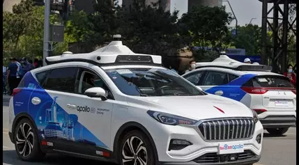 A driverless car hits a person crossing against the light in China, highlighting a challenge for AI