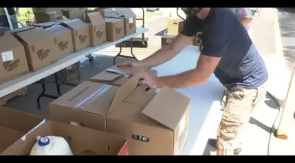 Feeding America distributes food to Marquette County residents ahead of Independence Day