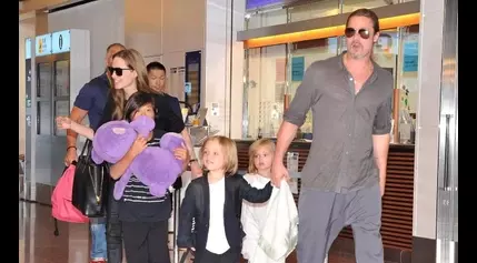 Brad Pitt still has visitation with his younger kids he shares with Angelina Jolie