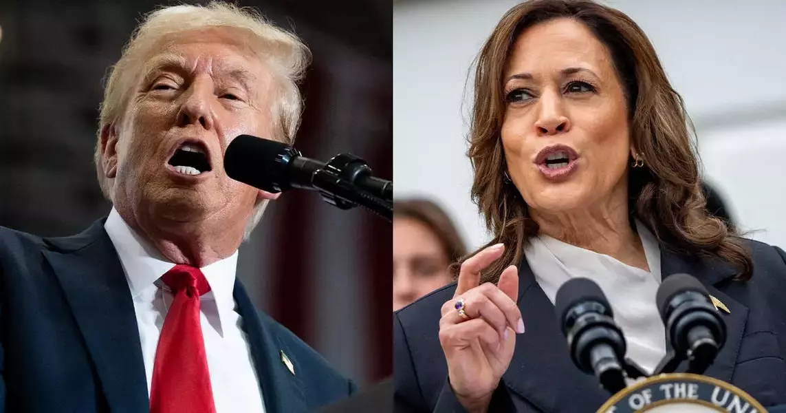 Trump and Harris campaigns release dueling television ads