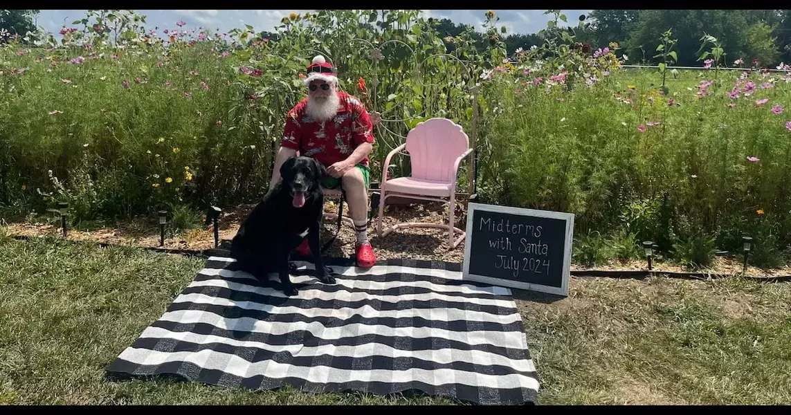 Berryton family hosts ‘Midterms with Santa’ to remind kids to be nice all year