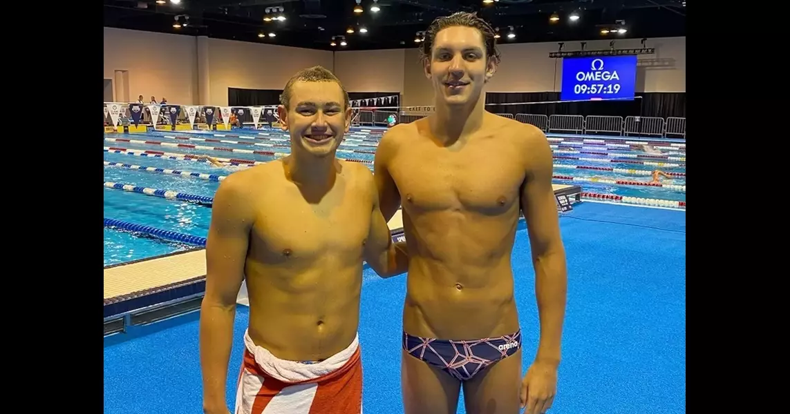 Teammates as kids, N.J.’s Jack Alexy and Matt Fallon are swimming for Paris Olympics stardom