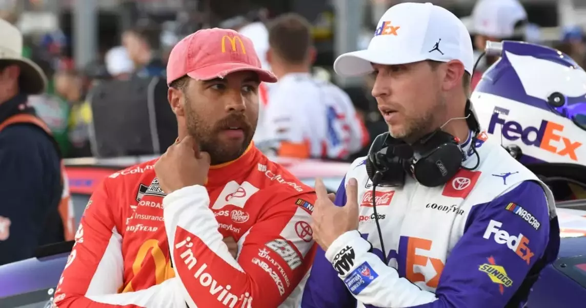 Denny Hamlin: Bubba Wallace, 23 car ‘still lacking pace’ despite strong performance