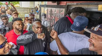 Photos: Cash Money rappers return home to New Orleans. See who showed up in Central City.