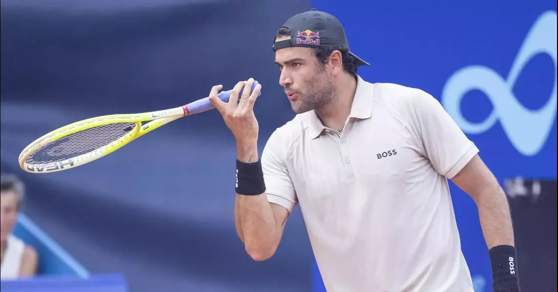 Berrettini cruises past Halys to win Swiss Open title