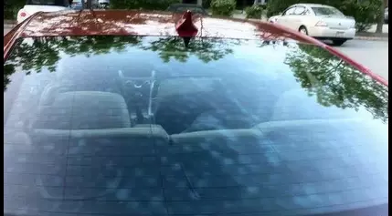 This Is Why Your Rear Car Window Has Weird Spots