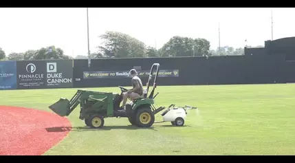 Sioux Falls Canaries spray for mosquitoes ahead of weekend games at home