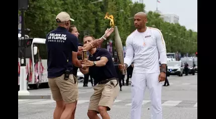 Olympic flame arrives in Paris ahead of 2024 Summer Games