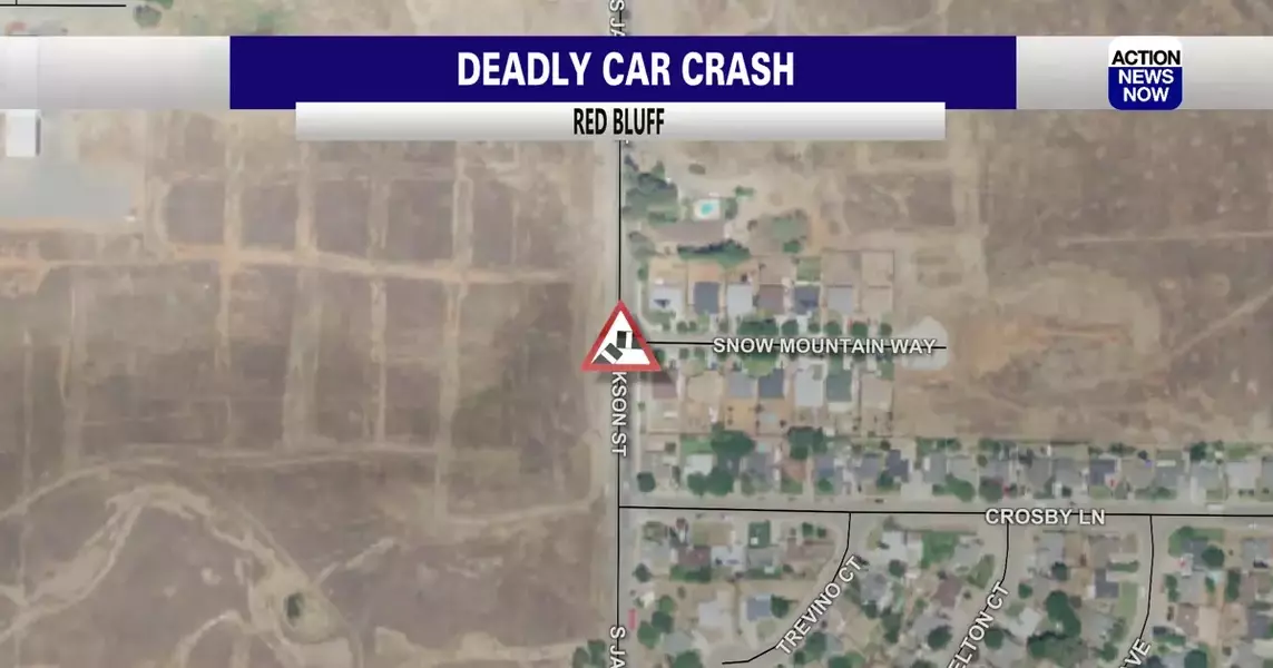 Man killed in car crash in Red Bluff