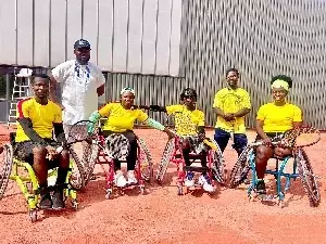 Ghana Wheelchair Tennis team gears up for Paris 2024 Paralympic Games