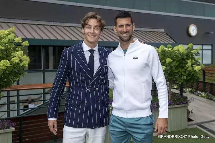 Russell inspired by longevity tips from tennis great Djokovic