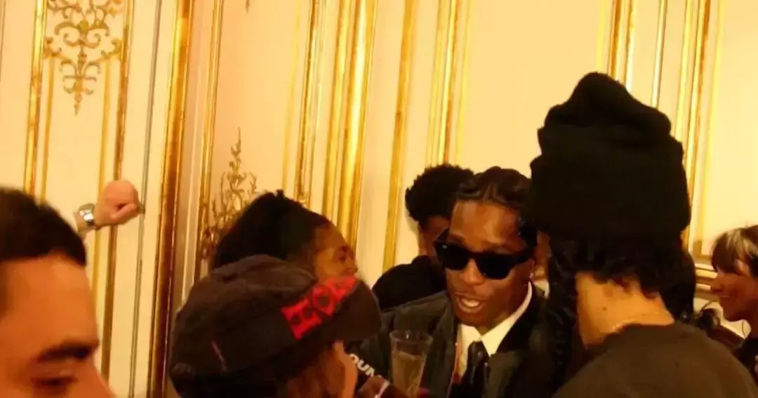 RAW VIDEO: ASAP Rocky Attends Paris Fashion Week – American Sabotage Menswear Spring/Summer 2025 3/3