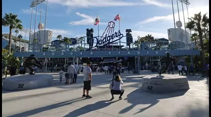 Japanese Hip-Hop Duo Creepy Nuts Hit Dodger Stadium for Launch of Electric Car Afeela