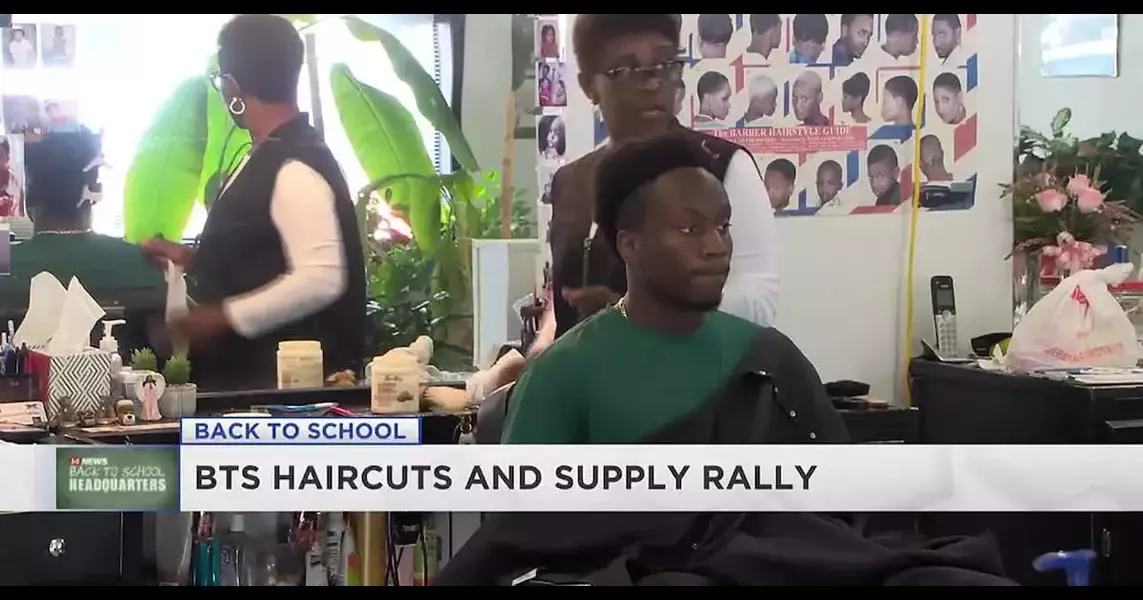 Barber and beauty salon offering free back to school haircuts for kids