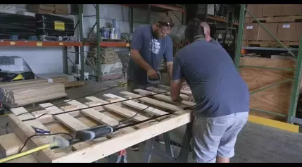 Local company builds beds for west Louisville kids in need